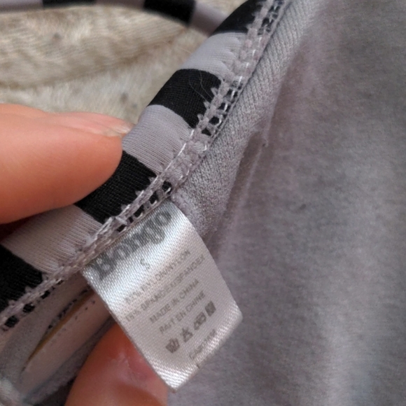 Grey and black striped bikini - Picture 7 of 7